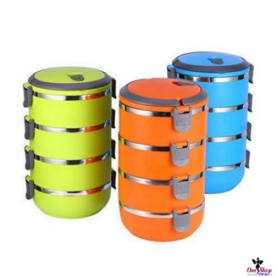 4 LAYER INSULATED LUNCH BOX