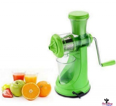 STEEL-PLASTIC HAND JUICER WITH STAINLESS STEEL JALI
